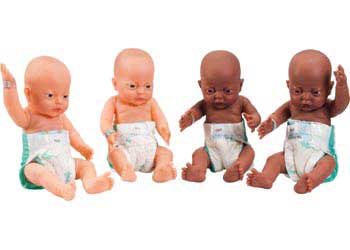 Multicultural baby doll clearance set