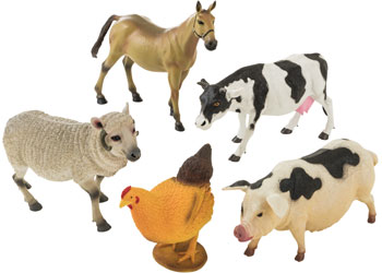 Farm Animals – Set of 5 - MTA Catalogue