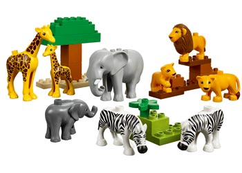 LEGO DUPLO Wild Animals Set - 104 pieces - MTA Catalogue