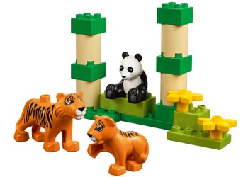 lego duplo wild animals set
