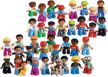 lego duplo people