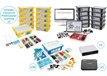 LEGO Education Advanced Robotics Continuum Kit incl BricQ Motion Prime