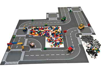 Lego Roadway Vehicle Construction Set 1190 Pieces Kangaroo