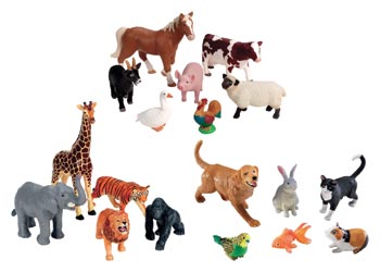 Jumbo Soft Animals Kit – 18 pieces - MTA Catalogue