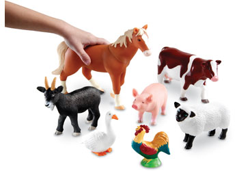 Soft farm hot sale animal toys