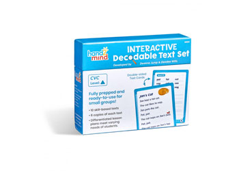 Interactive Decodable Text Set: CVC Triangle