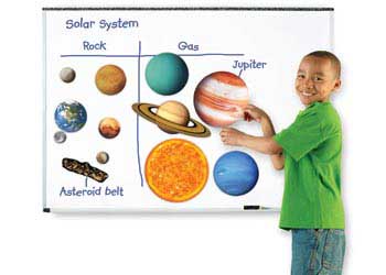 Giant Magnetic Solar System – 12 Pieces