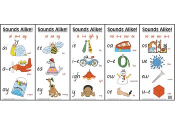 Sounds Alike Cards Pack Of 10 - Mta Catalogue