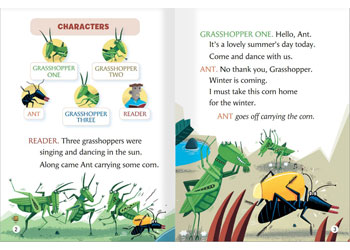 The Ant And The Grasshoppers