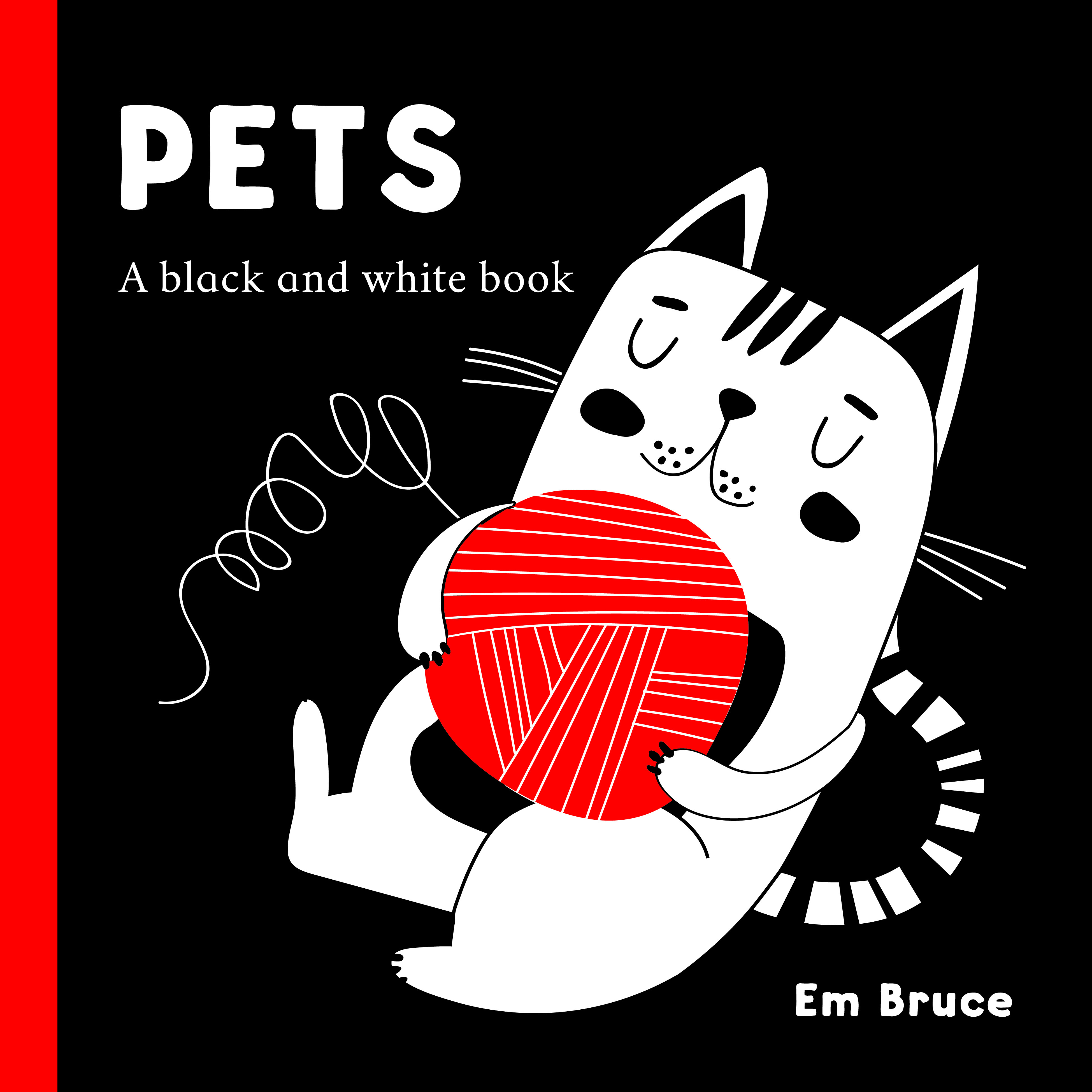 Pets Black & White Board Book