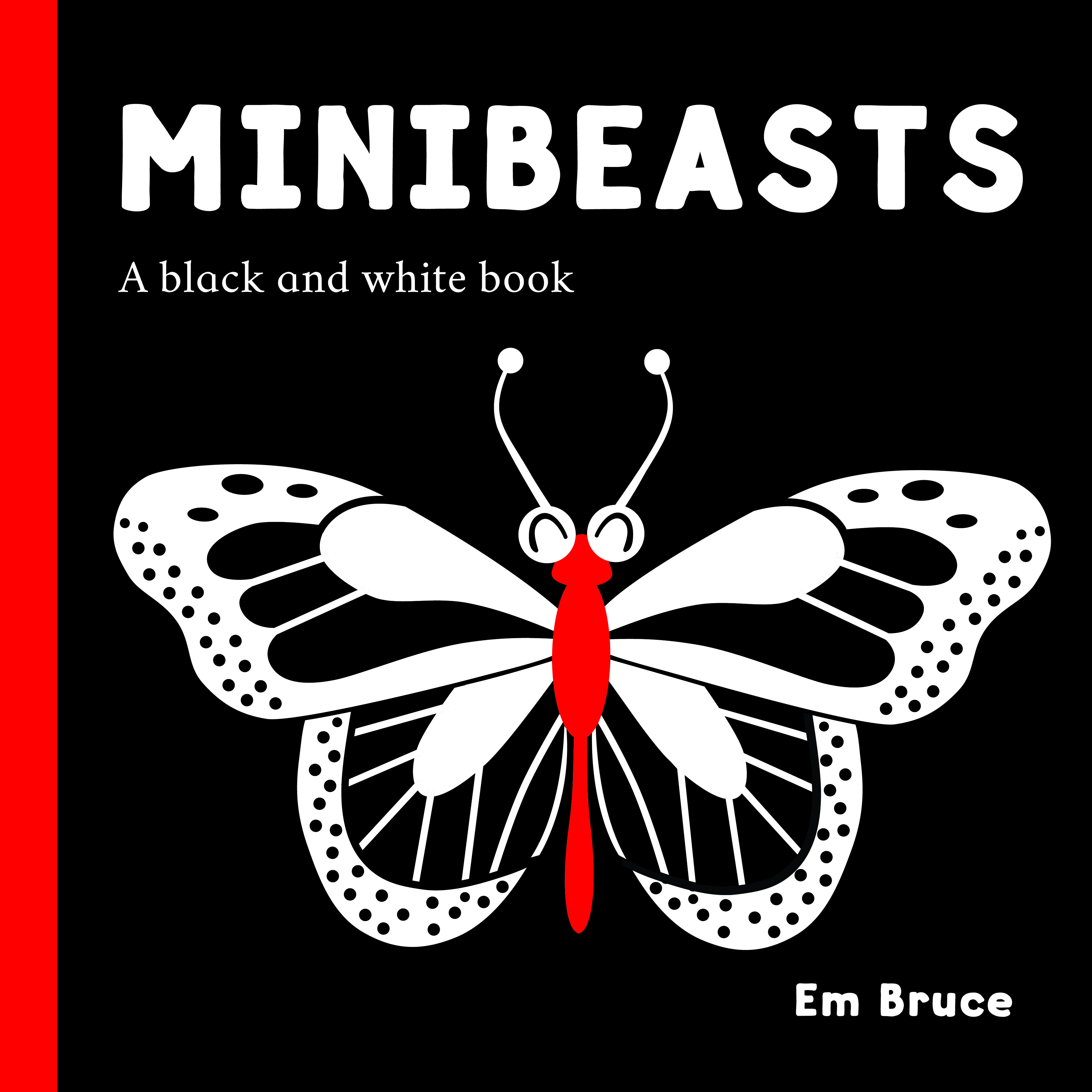 Minibeasts Black & White Board Book Kesco Catalogue
