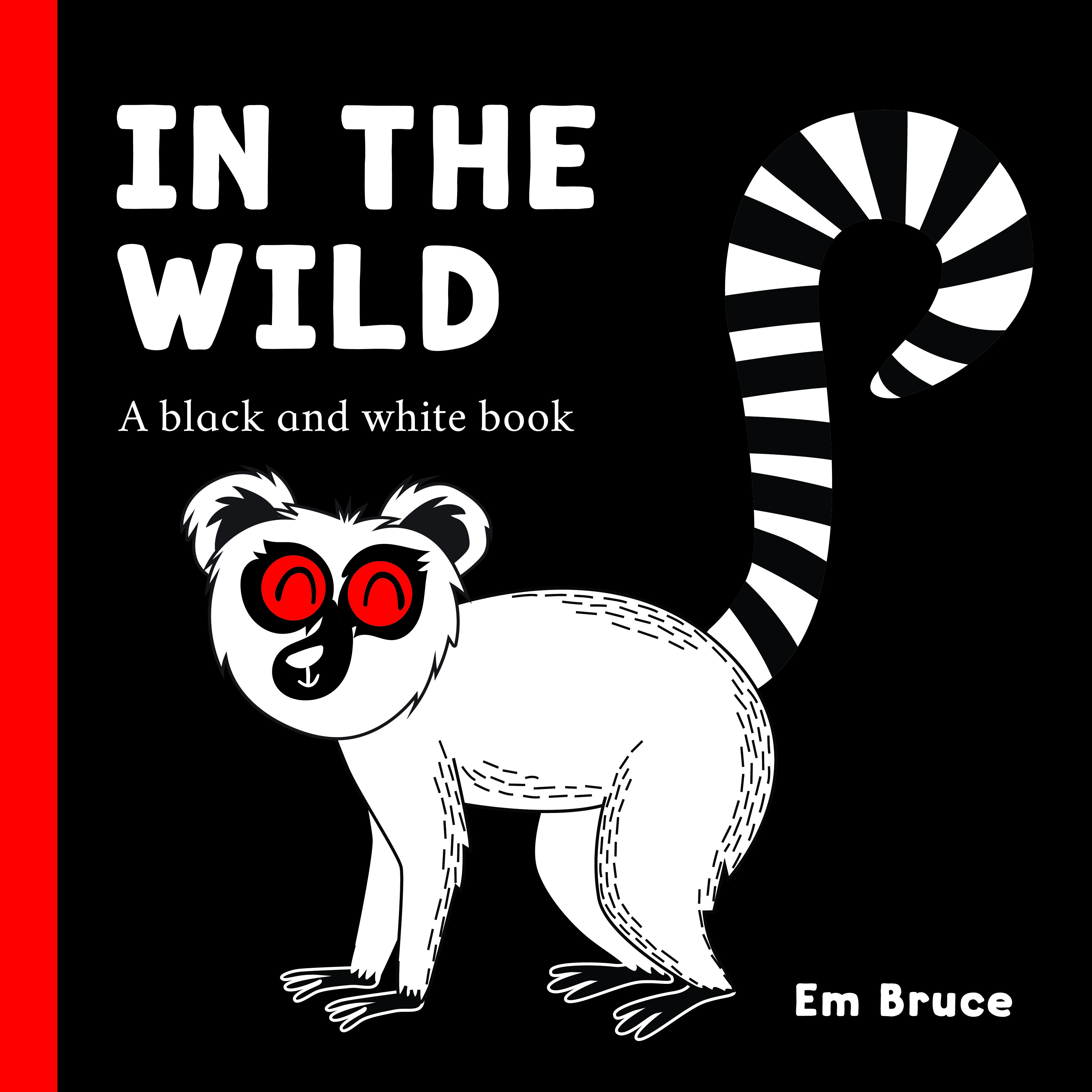 In the Wild Black & White Board Book