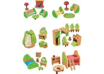 lakeshore wooden dollhouse