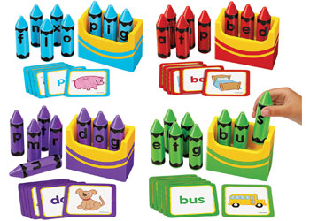 Machine-Washable Alphabet Puppet Set at Lakeshore Learning