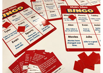 Main Idea Bingo - MTA Catalogue