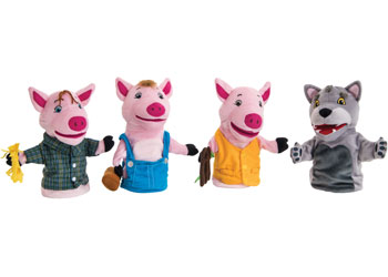 3 Little Pigs Puppets