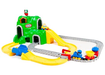 little tikes road and rail mountain