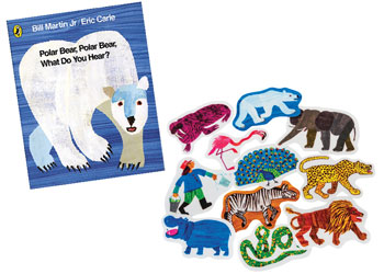 Polar Bear, Polar Bear What Do You Hear? Book & Felt Pieces - Mta Catalogue