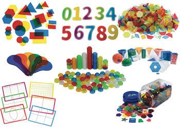 16mm Bulk buy available 100 x  Coloured Transparent 4 Colours Maths Counters