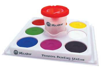 micador tempera painting station