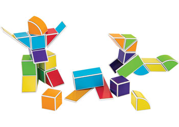 Magnetic Geometric Blocks – 112 pieces