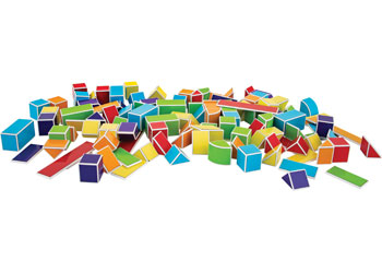 Magnetic Geometric Blocks – 112 pieces