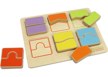 Masterkidz Shape Matching Puzzle – 12 Pieces