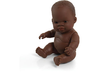 Baby Doll African Girl 21cm