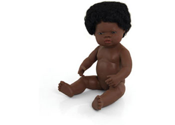 Baby Doll with Hair – Aboriginal Girl 