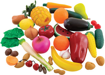 Play Food Fruit and Vegetables – 36 pieces