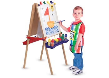 Melissa & Doug – Deluxe Wooden Standing Art Easel