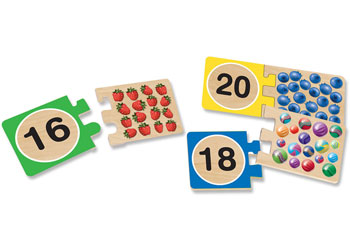 Melissa & Doug – Numbers Wooden Puzzle Cards - MTA Catalogue