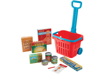 kid connection cleaning trolley playset