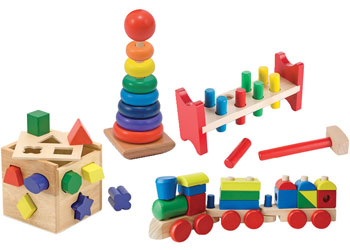 sorting and nesting toys
