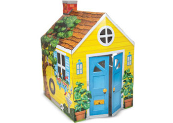 M&D – Cardboard Indoor Playhouse – Cottage - MTA Catalogue