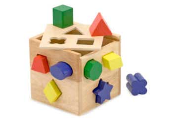 shape sorter cognitive development