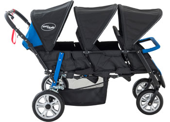 3 seater pram australia