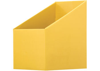 Magazine Book Box Pastel Yellow - MTA Catalogue