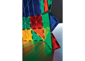 Translucent Magnetic Tiles Construction Set – 32 pieces