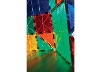 Translucent Magnetic Tiles Construction Set – 32 pieces