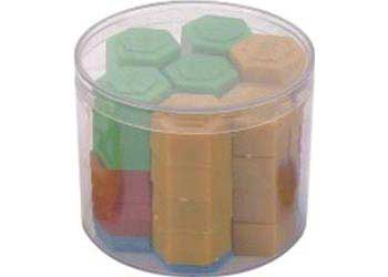 Plastic Weights, Set of 54