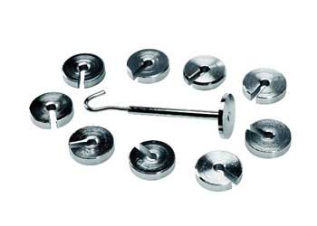 Slotted Weights – 10 x 10 grams