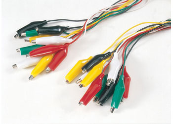 Alligator Clips with Lead Wire PK10