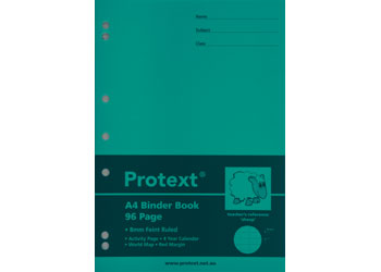 Studymate A4 70gsm 8mm Ruled Binder Book 96 Page