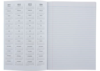 Binder Book A4 8mm Ruled 128 Pages