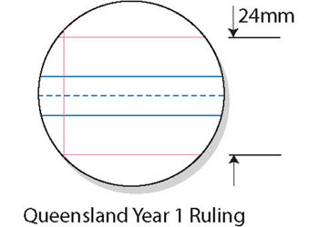 QLD Year 1 Exercise Book A4 48 Pages