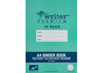 Writer Binder Book A4 96p 8mm