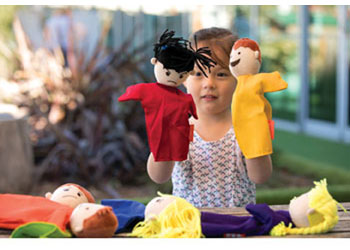 Emotions Puppets Set of 6
