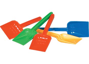 Plastic Spade – 25cm – Pack of 5