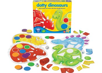 Orchard Toys – Dotty Dinosaurs Game